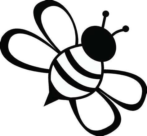 bee clipart black and white free|free clip art realistic bees.